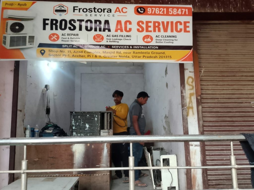 AC Repair at shop